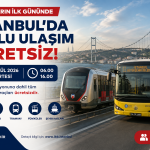 İstanbul Ücretsiz Toplu Ulaşım 14 Eylül 2026: Saatler ve Detaylar